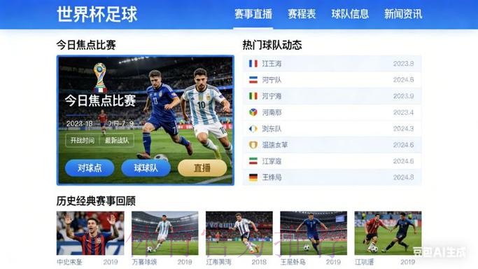 2026世界杯热门直播平台推荐